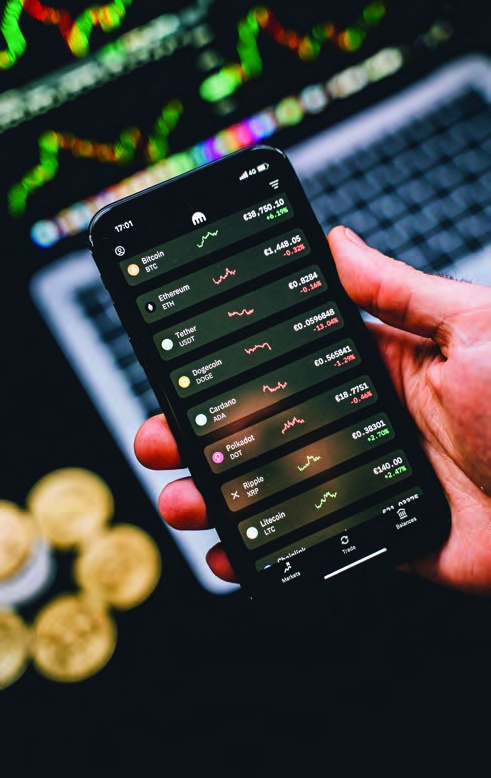 Trader facing the pressure chamber of volatile markets